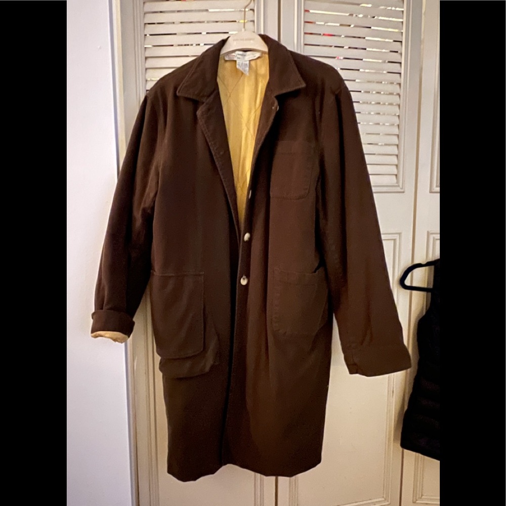Vintage large pocket coat